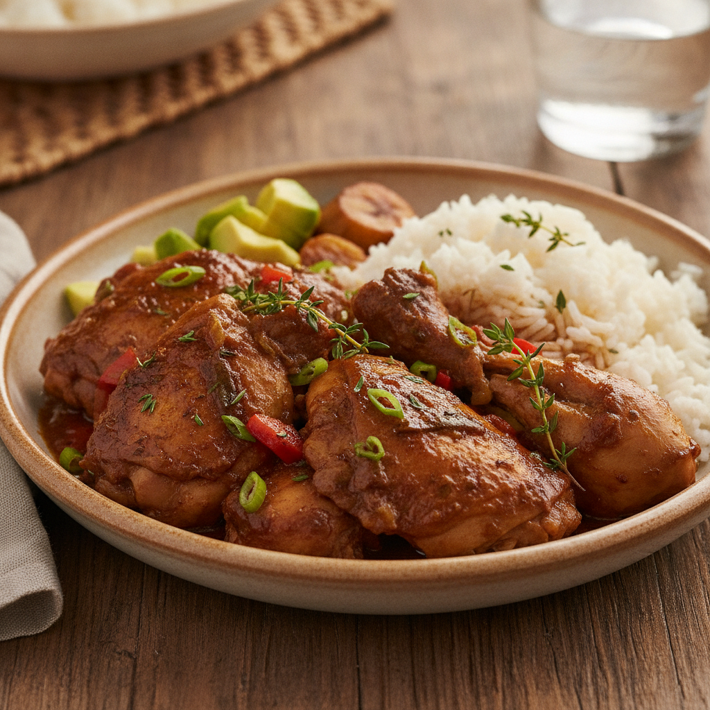 Jamaican Brown Stew Chicken